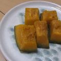 きらり流れ星's cooksnap of when they made 例えば南瓜4つの場合。2分半。お弁当に.