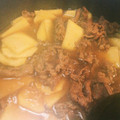 konzen's cooksnap of when they made さつまいもと牛肉の甘辛煮.
