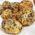 m_k_'s cooksnap of when they made ゴマ香る♪切りっぱなしのさつまいもフライ.