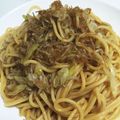 あずもこ♡'s cooksnap of when they made 祝！話題入！簡単☆じゃこねぎ和風パスタ♪.