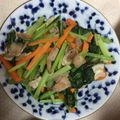 ともぱんたから's cooksnap of when they made カキ小松菜ベーコンのオイスターソース炒め.