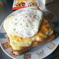 わがまま2BOYS's cooksnap of when they made 厚切り食パンで簡単☆本格クロックマダム.