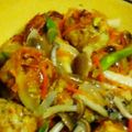 クック64OY6U☆'s cooksnap of when they made おから入り肉団子のきのこあんかけ.