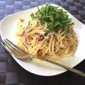 よこ耳ねこ's cooksnap of when they made さっぱりと♪ツナと梅じそのパスタ.