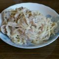 ピーちゃんの友達's cooksnap of when they made エリンギ&ベーコンのクリームパスタ♡.