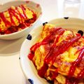 ヤスコ！'s cooksnap of when they made 朝ご飯•ランチに☆簡単手抜きオムライス♡.