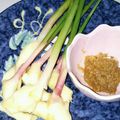 にゃん1234's cooksnap of when they made 葉生姜の味噌つけと漬け.