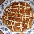 顔黒羊's cooksnap of when they made 関西人かあちゃんのオウチお好み焼き♪.