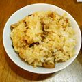 トースターで時短's cooksnap of when they made 松茸ご飯 （☆高級☆混ぜご飯）.