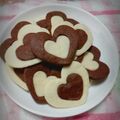 ニャ州清光's cooksnap of when they made ♥ハートクッキー♡.