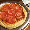 クックWT1GRE☆'s cooksnap of when they made 簡単で豪華♡アップルパイで薔薇の花束.
