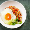 ＊ゆうこぽよよ＊'s cooksnap of when they made ✿カフェ風♡肉そぼろの混ぜご飯✿.