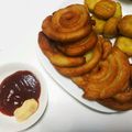 tamakisara's cooksnap of when they made ぐるぐるまきまきハッシュポテト！？.