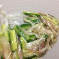 おおすみっこ's cooksnap of when they made 簡単！きゅうりとみょうがの浅漬け。.