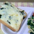 たんぽぽしぃ's cooksnap of when they made ＊カルシウムたっぷりトースト＊.