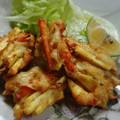 クックCD8DGX☆'s cooksnap of when they made ◆ゴボウ香る♪さつま芋と鶏挽肉のかき揚げ.