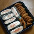 サーフブレイド's cooksnap of when they made 子供が大好き鮭チーズおにぎらず.