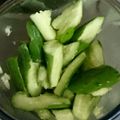 ぷぷぷりぷりぷりこ's cooksnap of when they made キュウリの簡単ナムル.