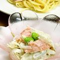 cocomammy_'s cooksnap of when they made ピーラー牛蒡とスモークサーモンのサラダ.