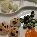 しおりポンママ's cooksnap of when they made お弁当に♪チーズのりの串団子.