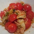 トモギラス's cooksnap of when they made ミニトマトのキムチ和え.