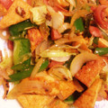 肉じゃがマヨネーズ's cooksnap of when they made 厚揚げと残り野菜の味噌炒め.