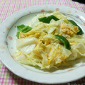 ねっちゃんっ's cooksnap of when they made 超簡単★ピーマンとキャベツの卵とじ炒め.