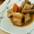 わかさわ家's cooksnap of when they made 圧力鍋で簡単☆豚バラブロックの煮物★.