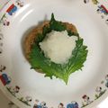 エイヘイホー's cooksnap of when they made ハンバーグに麩と牛脂と氷？簡単ふっくら！.