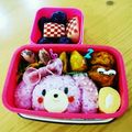 しのぶぅママ's cooksnap of when they made キャラ弁 ボンボンリボンちゃん.