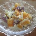 miyuki12's cooksnap of when they made 秋の食卓に♪紅芋と柿のサラダ.