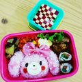 しのぶぅママ's cooksnap of when they made キャラ弁 ボンボンリボンちゃん.