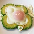 163大好き's cooksnap of when they made フラワーアボガドエッグ～✿.
