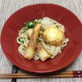 クックLPZN1M☆'s cooksnap of when they made ちく玉天ぶっかけうどん.