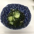 Sa7Ki's cooksnap of when they made 塩麹とカボス果汁で✨簡単キューリの酢物♪.