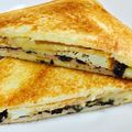 なおミール's cooksnap of when they made ほんのり味噌田楽風☆厚揚げのホットサンド.