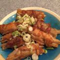 モフさくらママ's cooksnap of when they made 蓮根の豚肉巻き卵ソースのっけ.