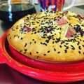 peco♡'s cooksnap of when they made 混ぜて焼くだけHMサツマイモケーキ.