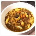 まりんまーま's cooksnap of when they made リメイク♡お玉で計量♪和風カレーうどん☆.