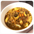 まりんまーま's cooksnap of when they made リメイク♡お玉で計量♪和風カレーうどん☆.