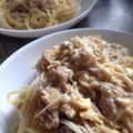 空中逆上がり's cooksnap of when they made ✿ほんのり甘い♬卵とツナのスパゲティ✿.