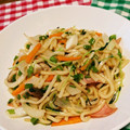 Pakako☆'s cooksnap of when they made ♪１０分で作れちゃう♪焼きうどん.