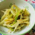 ゆう1956's cooksnap of when they made 無駄無し！セロリのナムル風.