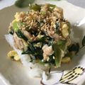 ゆかめろ36's cooksnap of when they made 材料3つ♪チンゲン菜ツナ卵炒め.
