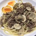 クックI6NLMD☆'s cooksnap of when they made マッシュルームのボロネーゼパスタ.