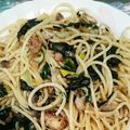 クックW8KVOJ☆'s cooksnap of when they made 簡単☆サバの水煮缶でスパゲッティ.
