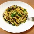 クックRZUVFZ☆'s cooksnap of when they made しらすとおくらの和風パスタ.