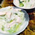 sbx2tm3's cooksnap of when they made そうめんでアレンジ☆白菜のクリーム煮.