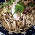 アユミミ☆'s cooksnap of when they made シーチキンときのこの和風スープパスタ.