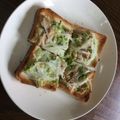 ⭐️ひまり⭐️'s cooksnap of when they made ツナマヨとキャベたまのチーズトースト.